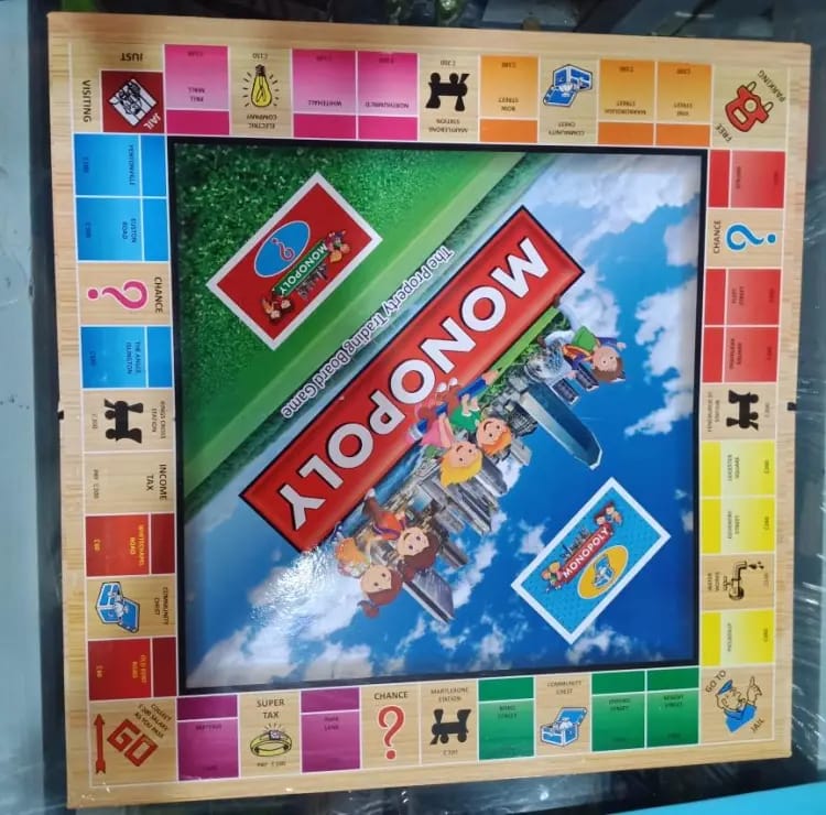 Monopoly Game & Ludo (2 in One Pack) Ghosia Sports - Ghosia Mall's