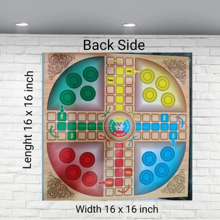 Monopoly Game & Ludo (2 in One Pack) Ghosia Sports - Ghosia Mall's