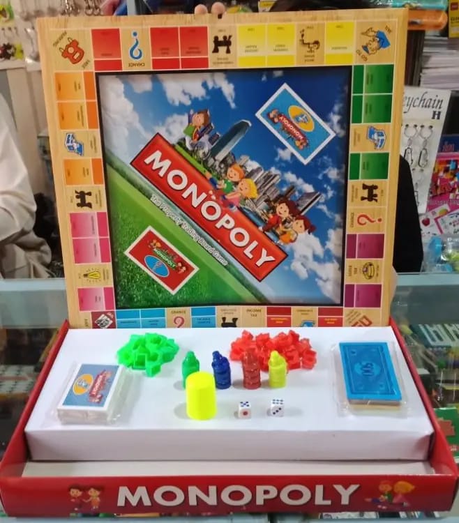 Monopoly Game & Ludo (2 in One Pack) Ghosia Sports - Ghosia Mall's