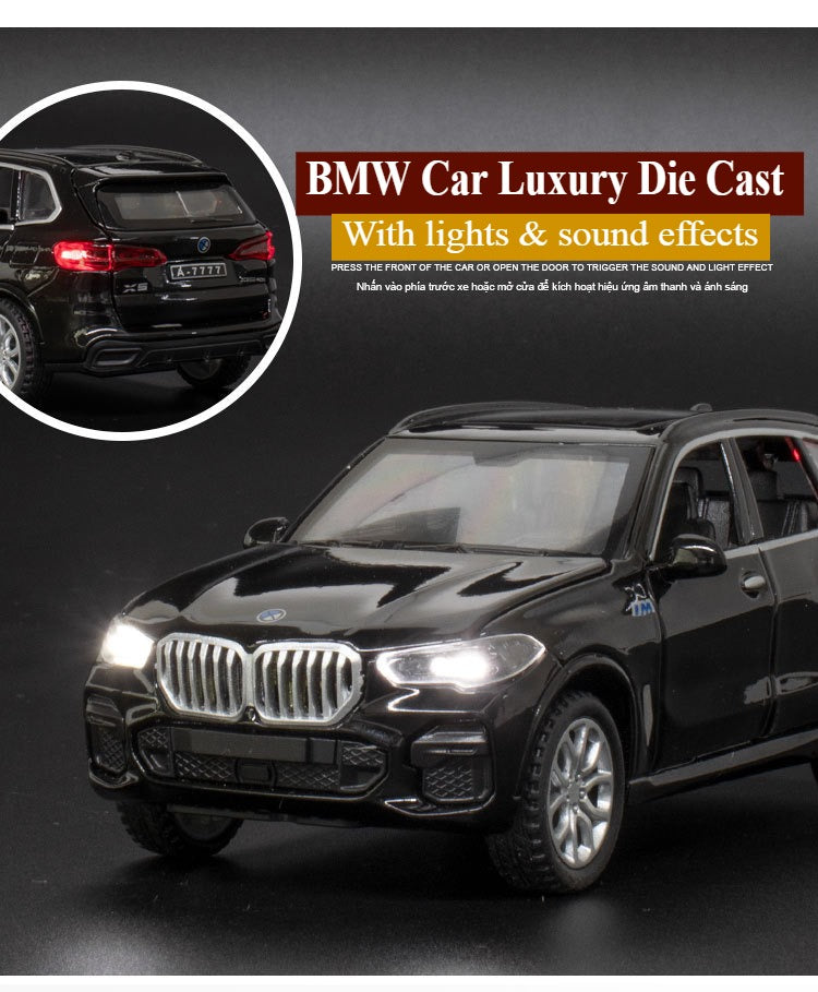 Luxurious Cars Model Cars Metal Body Die Cast Cars With Real Life Simulation Flashing Lights & Sound Effects 6 Door Open Close Function 1:28 Scale Fancy Die Cast Cars For Kids & Adults - Ghosia Mall's