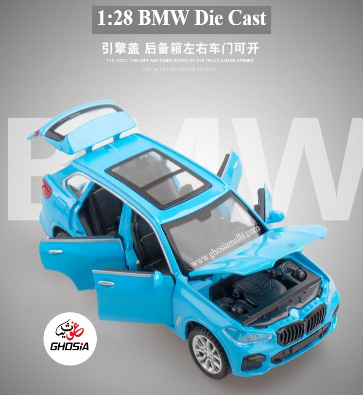 Luxurious Cars Model Cars Metal Body Die Cast Cars With Real Life Simulation Flashing Lights & Sound Effects 6 Door Open Close Function 1:28 Scale Fancy Die Cast Cars For Kids & Adults - Ghosia Mall's