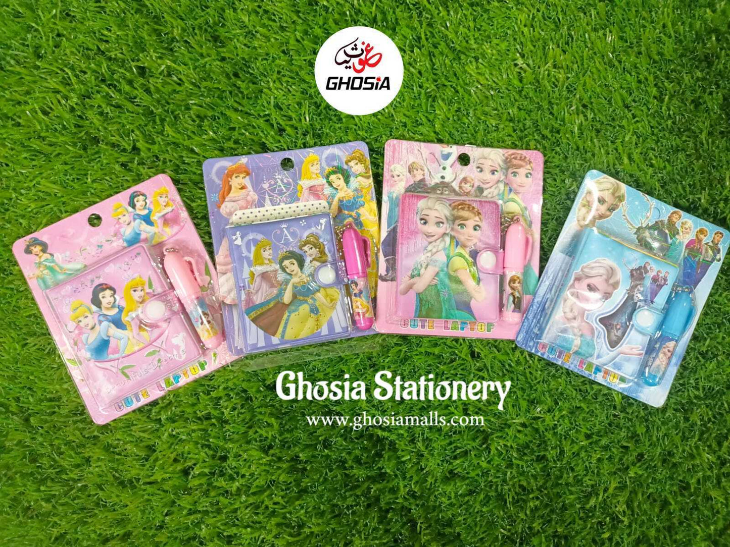 Disney Princess Edition Small Autograph Diary With Mini Princess Ballpoint For Girls - Ghosia Mall's