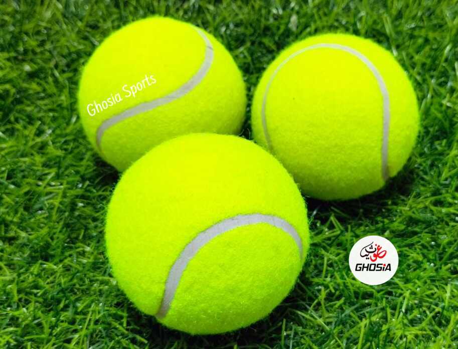 Premium Quality Tennis/Cricket Practice Fine Quality Tape Ball ( Se of 3 Balls ) - Ghosia Mall's