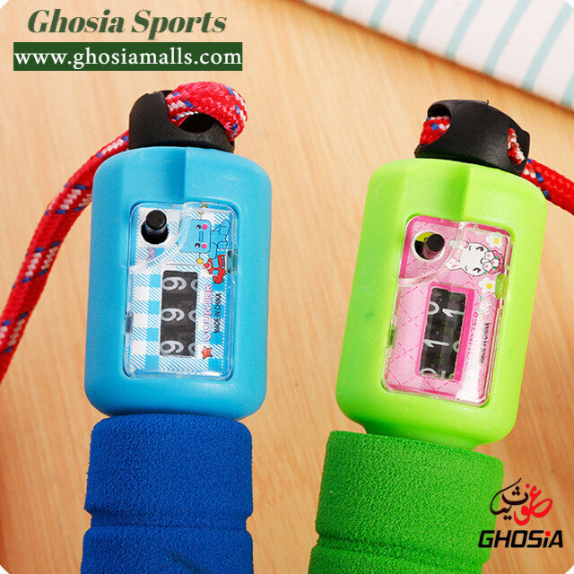 Skipping Rope Adjustable Exercise Wire With Counter-Cable Jump Rope for Fitness Workout Sports Exercise Equipment - Ghosia Mall's