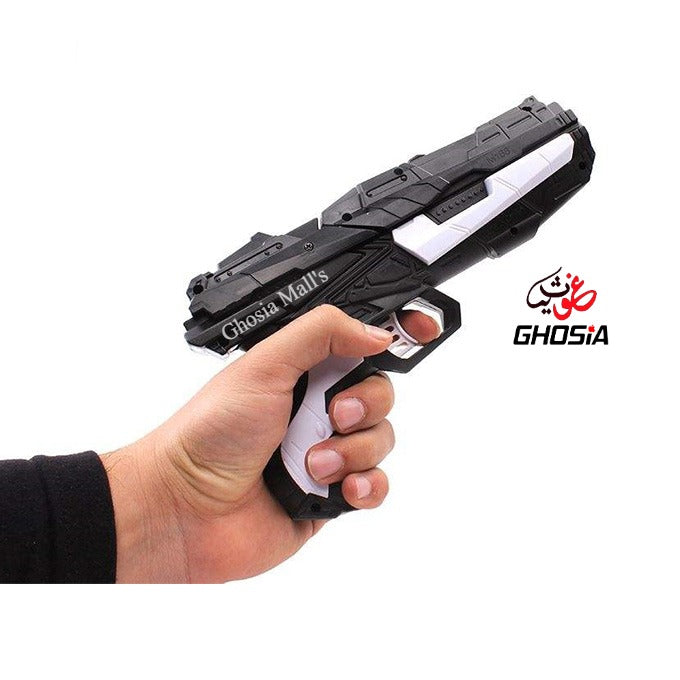 Soft Bullet Gun-Future Mecha 2 in 1 Water Bullet Soft Foam Dart Shooter Toy, Summer Toys For Children - Ghosia Mall's