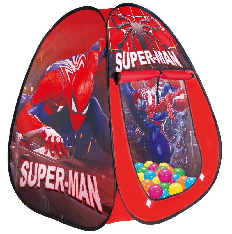 Kids Play House Popup Tent House Foldable Baby Play Tent With 50 Colorful Balls For Girls & Boys - Ghosia Mall's