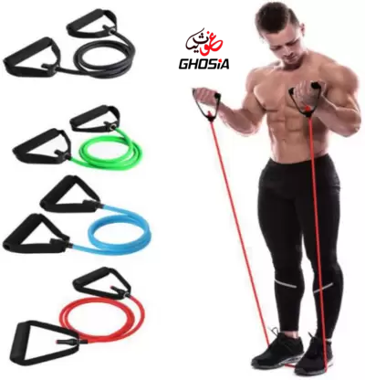Resistance Rubber Band Toning Tube Medium Latex Fitness Toning Tube - Ghosia Mall's