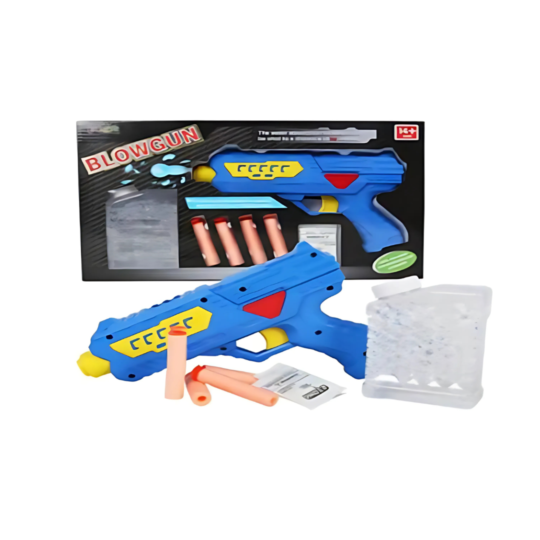 2-in-1 Blaster Toy Gun | Soft Dart & Water Ball Shooter for Kids | Fun Action Toys for Boys! - Ghosia Mall's