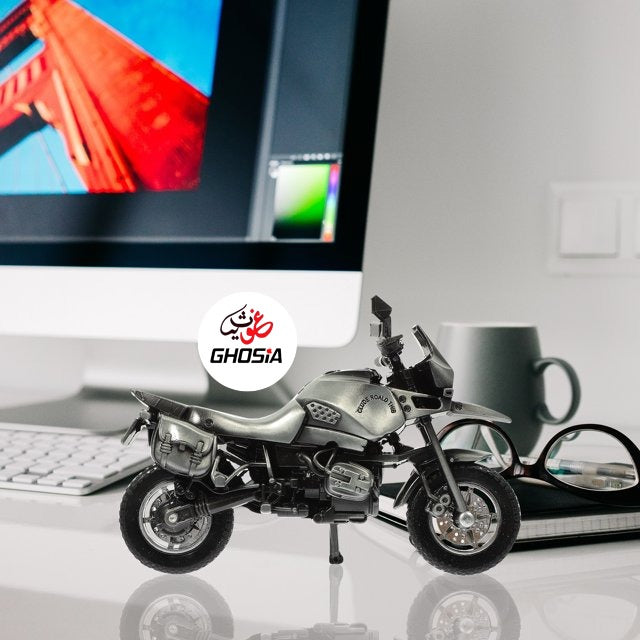 Alloy Motorcycle Model Bike Decorative Ornament Adult Toy Simulation Decoration Piece Alloy Children Collection Home Decoration - Ghosia Mall's