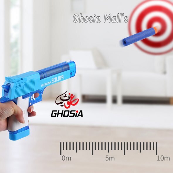 Cutie Soldier Police 2-in-1 Blaster Toy | Dual Function Bullet & Water Shooting Protector for Kids - Ghosia Mall's