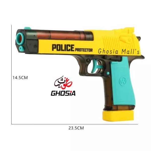 Cutie Soldier Police 2-in-1 Blaster Toy | Dual Function Bullet & Water Shooting Protector for Kids - Ghosia Mall's