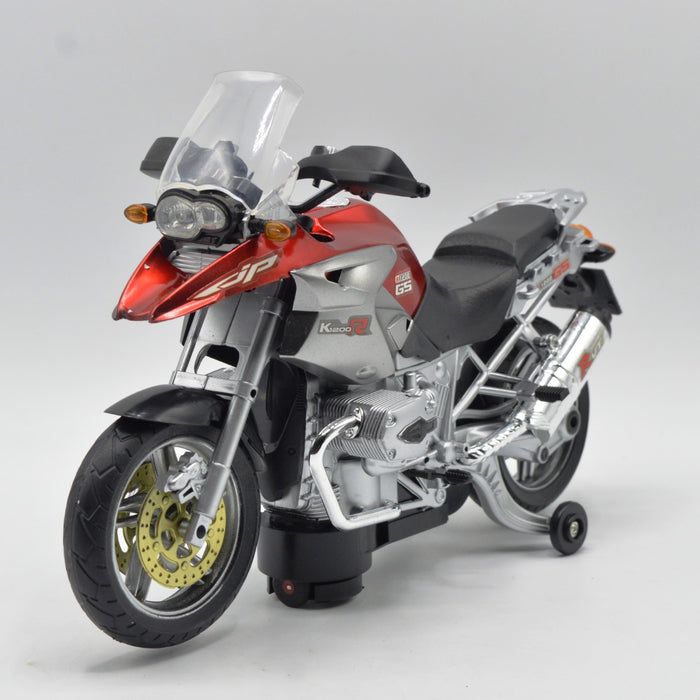Speed Ready to Run Motorbike Bump & Go 1:8 Scale with Lights & Music - Ghosia Mall's