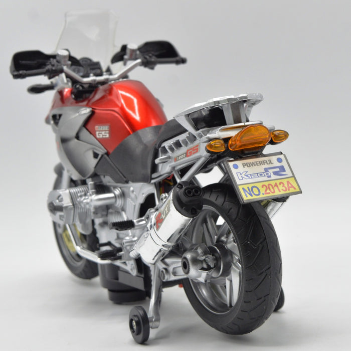 Speed Ready to Run Motorbike Bump & Go 1:8 Scale with Lights & Music - Ghosia Mall's
