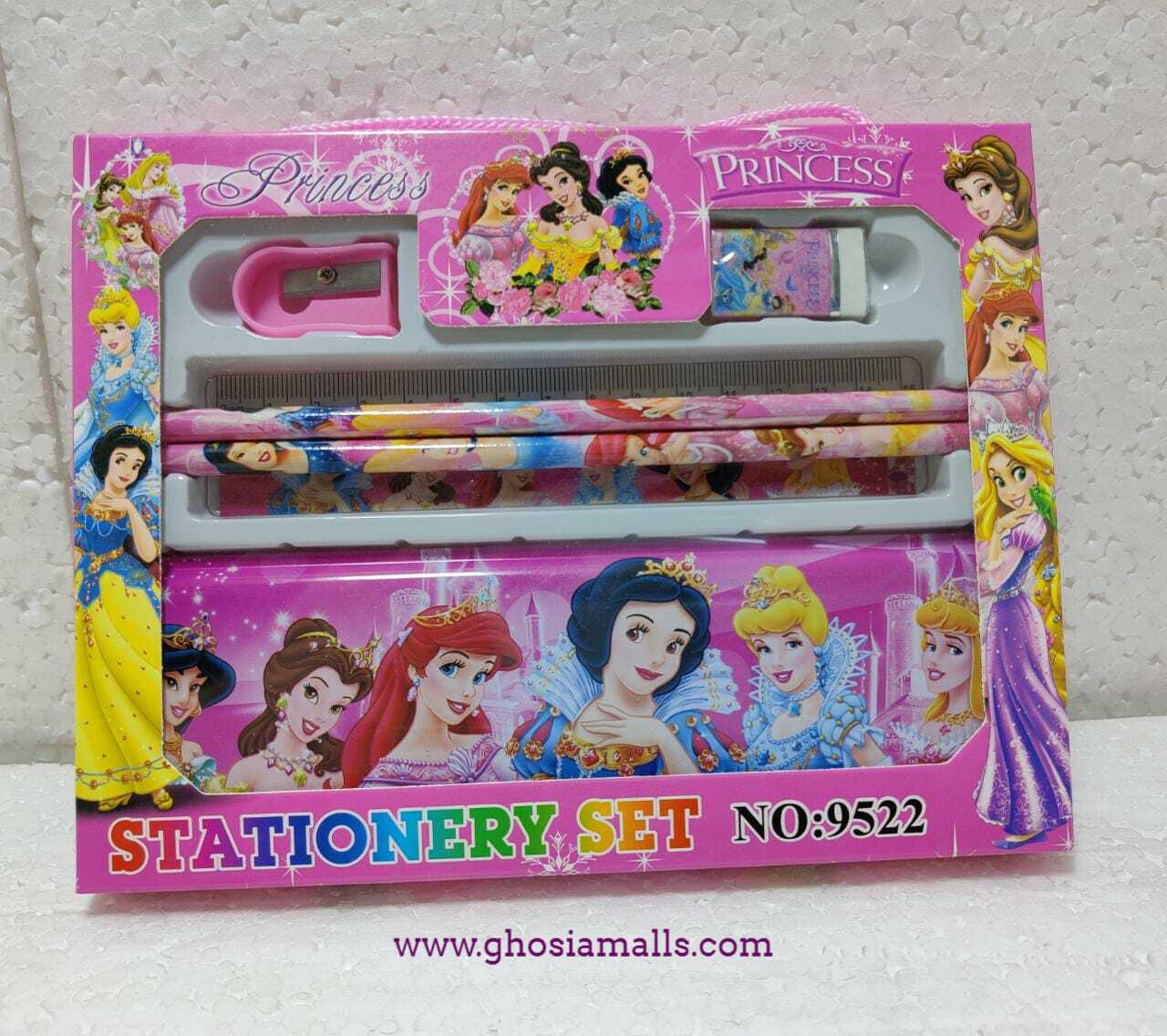 6 Pcs Stationery Gift Set For Boys & Girls Cartoon Characters Stationery Gift Pack For Kids - Ghosia Mall's