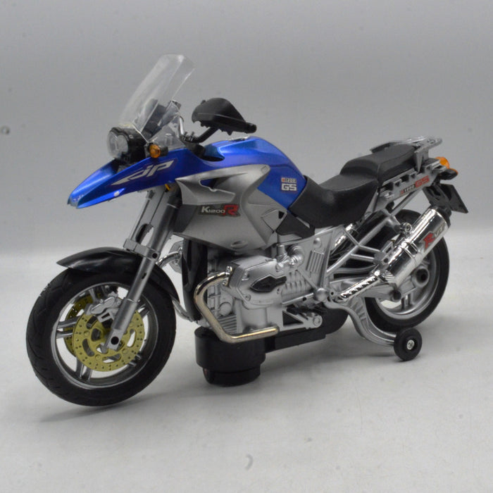 Speed Ready to Run Motorbike Bump & Go 1:8 Scale with Lights & Music - Ghosia Mall's