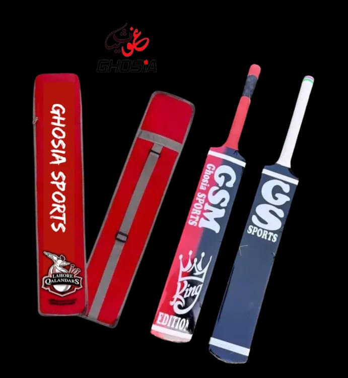 Ghosia Sports Lahore Qalandar King Edition Cricket Bat - Ghosia Mall's