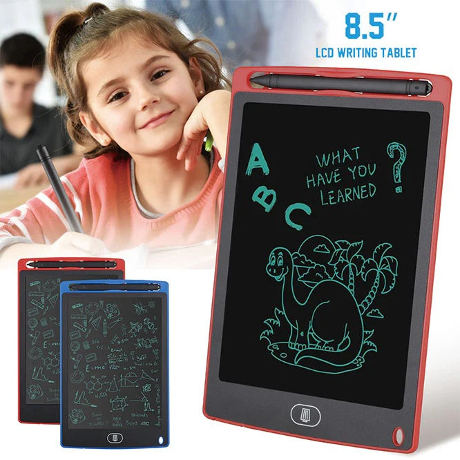 LCD Writing & Drawing Tablet For Kids Digital Notepad With Pen LCD Writing Tablet Writing Pad Writing Tablet Writing Tab 12 inch - Ghosia Mall's