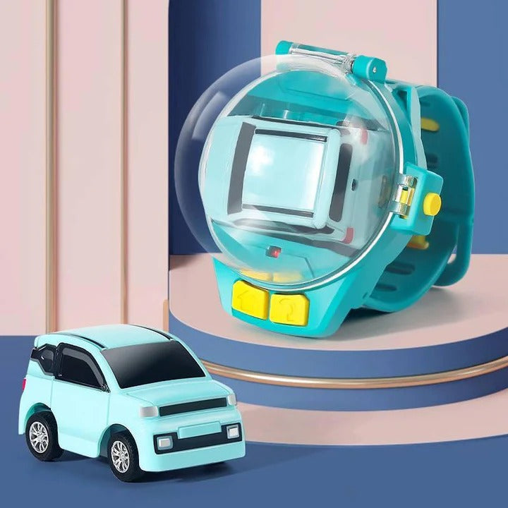 Watch RC Car Toy Remote Control - New Mini Car Watch Toys | 2.4 GHz Cute Wrist Racing Car Watch, Interactive Game Toys - Ghosia Mall's