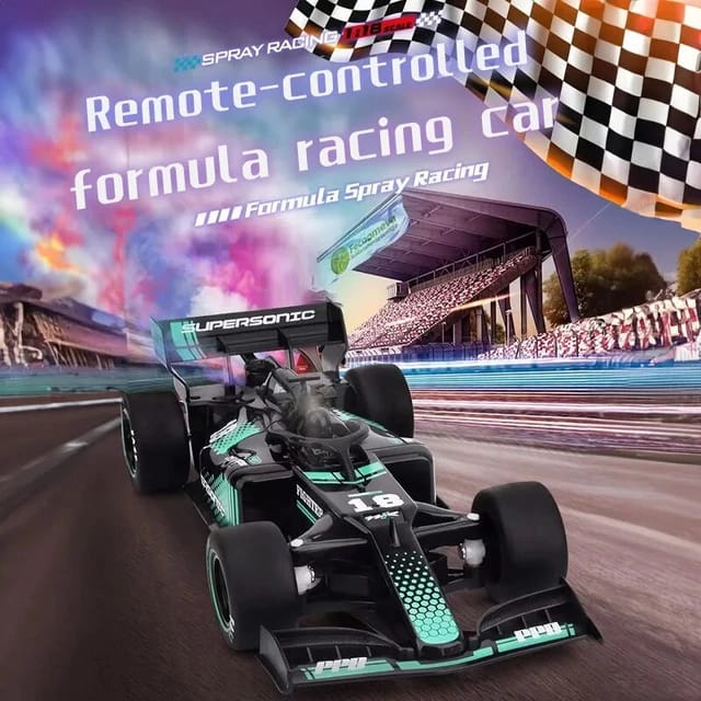Drift spray Formula Model 1:18 Scale High-Speed Rechargeable & Remote Control Racing Car - Ghosia Mall's