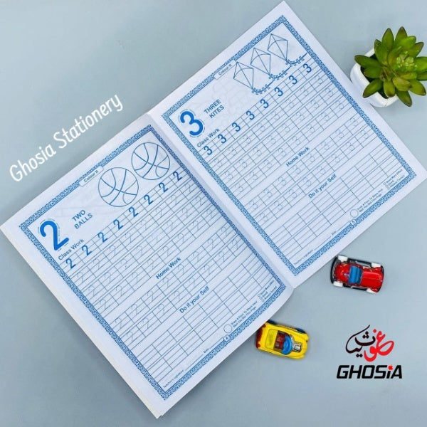4 in 1 Early Learning Writing, Reading And Activities & Coloring Book - Ghosia Mall's