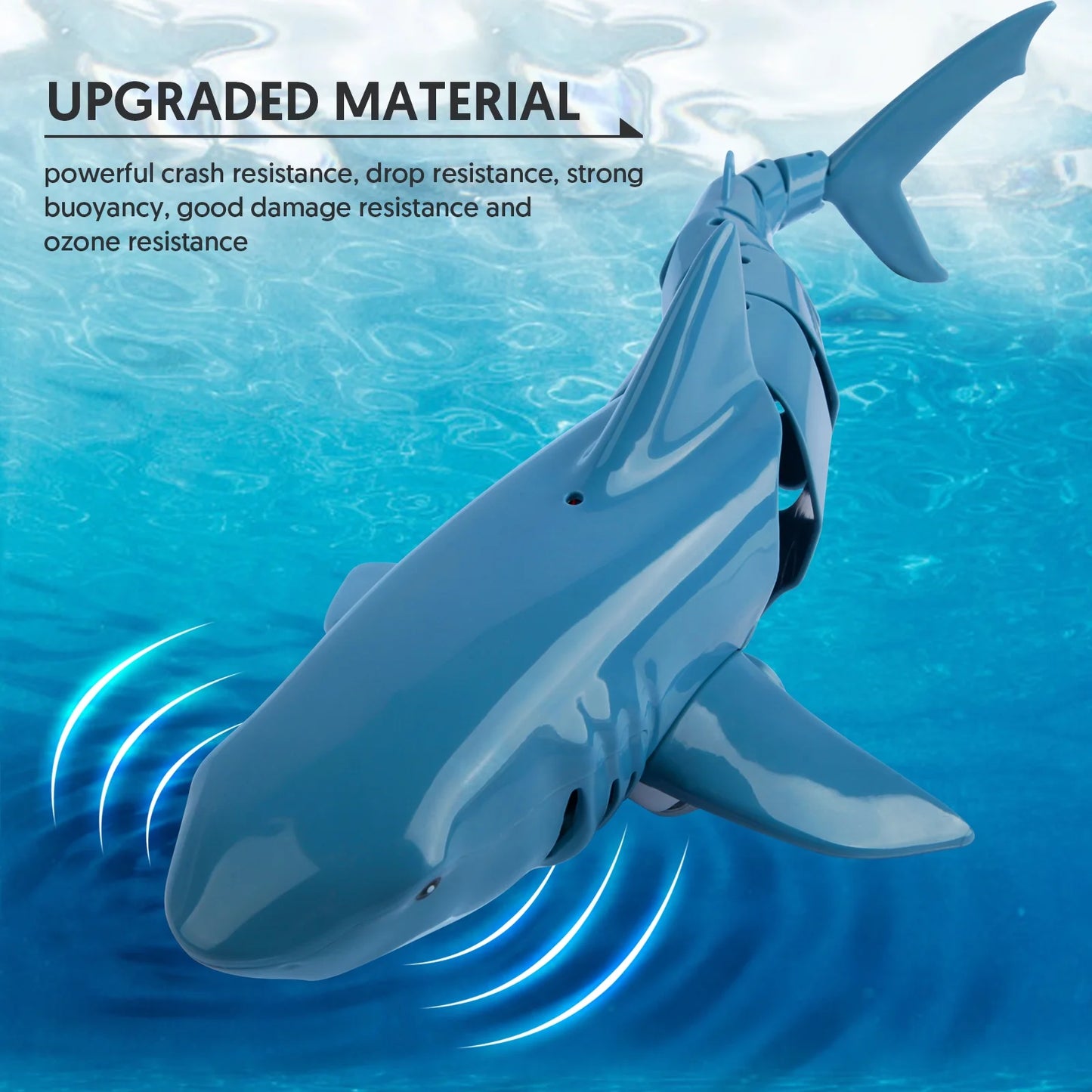 Remote Control Shark Toys RC Shark Toy for Boys Girls Swimming Pool Toys - Ghosia Mall's