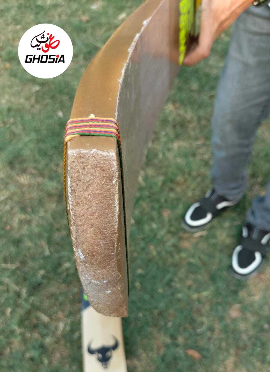Black Bull Edition Cricket Bat_Ghosia Sports High Quality Wooden Tape Ball Bat With Cover - Ghosia Mall's