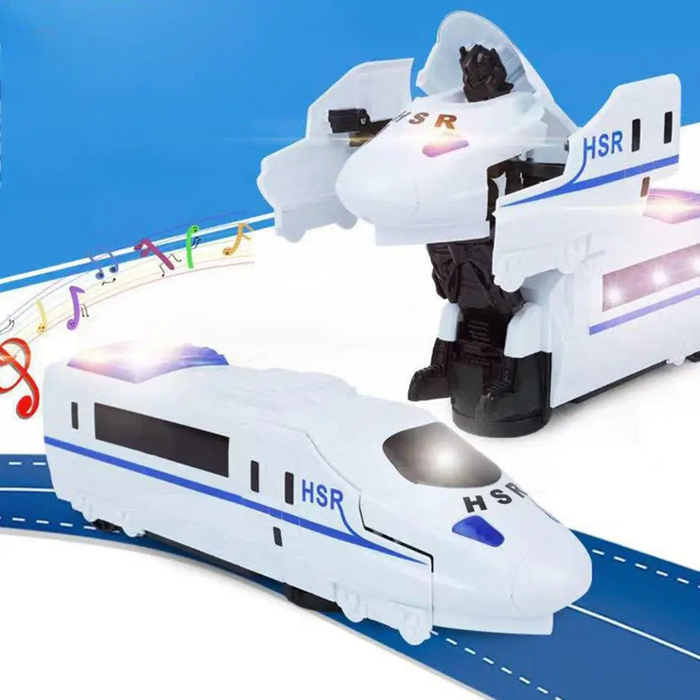 Transformer Robot Deformation Robot Train & Worries Reboot Toys for Kids - Ghosia Mall's