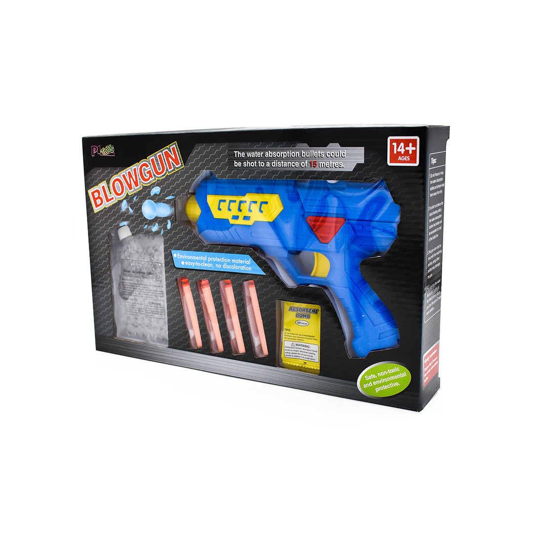 2-in-1 Blaster Toy Gun | Soft Dart & Water Ball Shooter for Kids | Fun Action Toys for Boys! - Ghosia Mall's