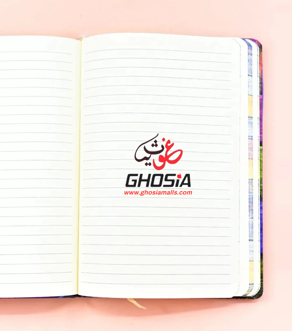 Motivational Cover Colorful Wallpaper Diary Size A5 Travel Notepad Journal - Ghosia Mall's