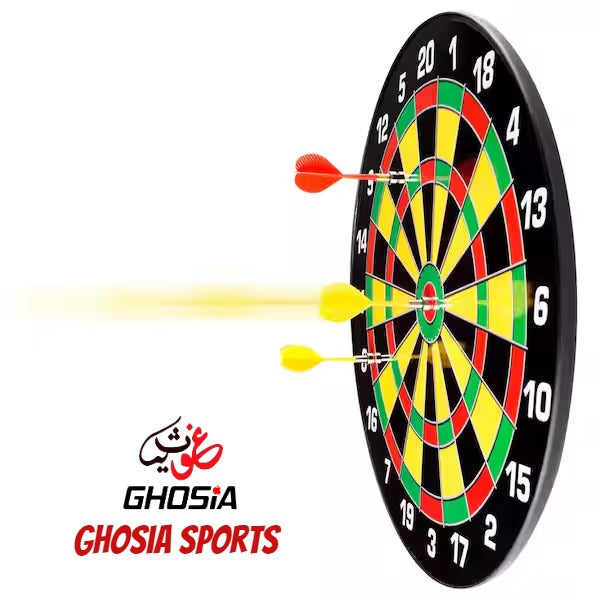 12" Magnetic Dart Board with 6 Darts Game Set - Ghosia Mall's