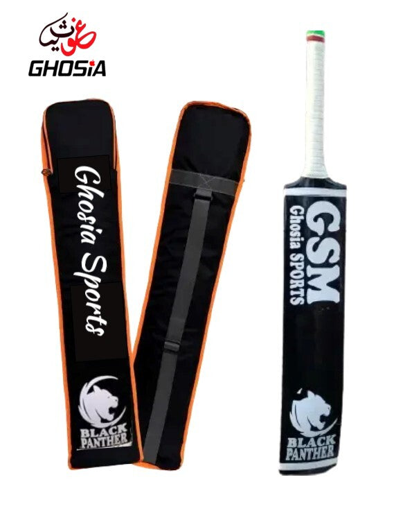 Black Panther Cricket Bat with Beautiful Bag Ghosia Sports - Ghosia Mall's
