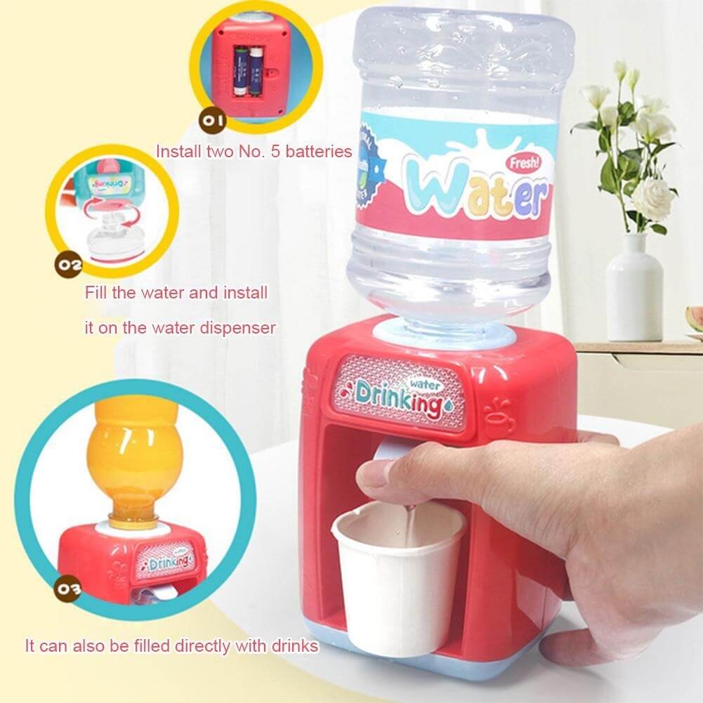 Battery Operated Water and Juice Dispenser with attractive Sound & Light for Kids - Ghosia Mall's