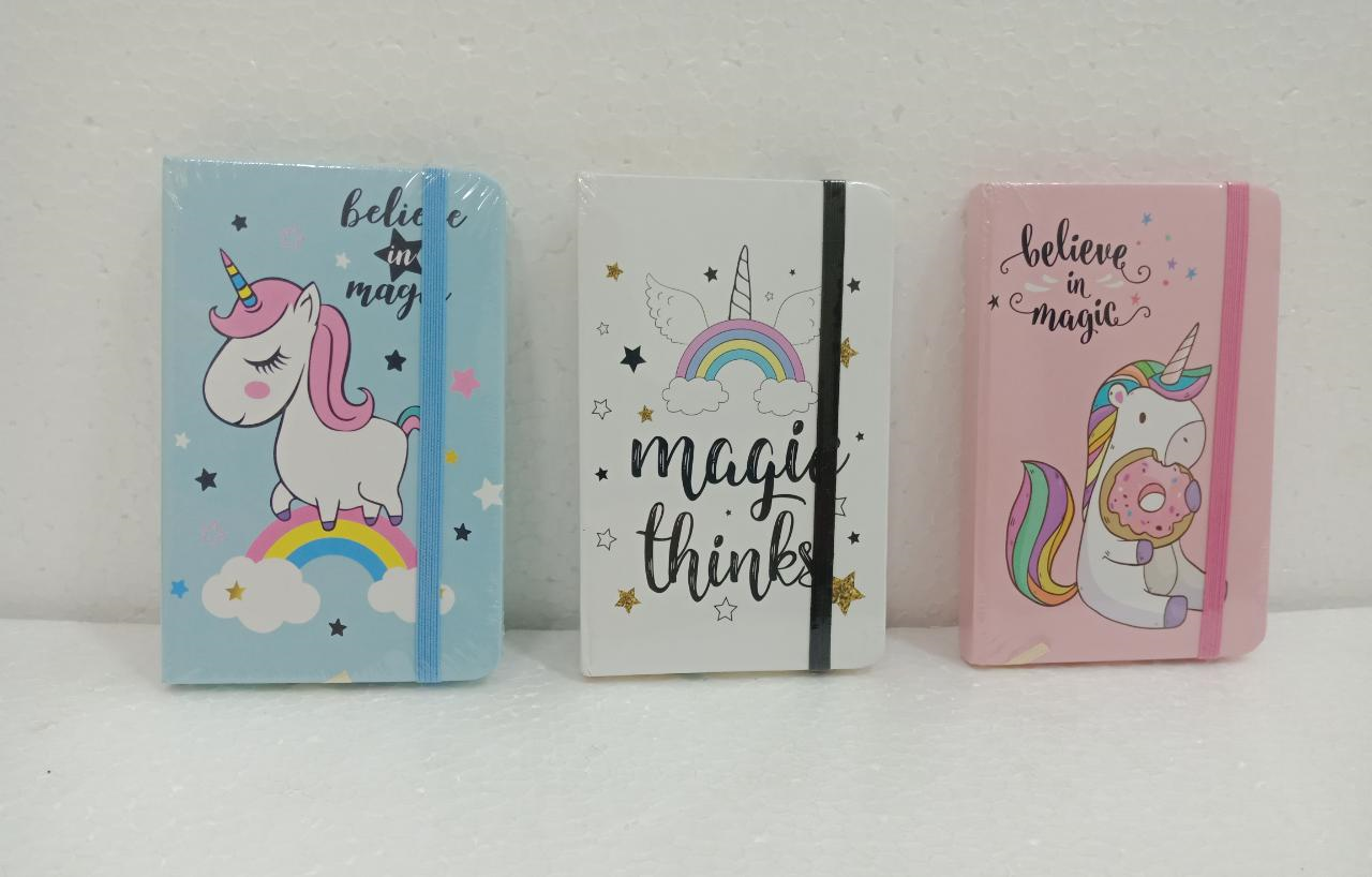 Unicorn Theme Journal Notebook Cute Kawaii Unicorn Printing Notebook Cartoon Diary Planner Notepad for Kids