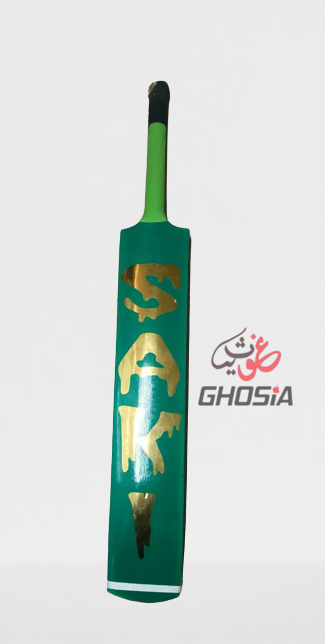 Ghosia Sports Black Cobra Saki Cricket Bats with Bat Cover