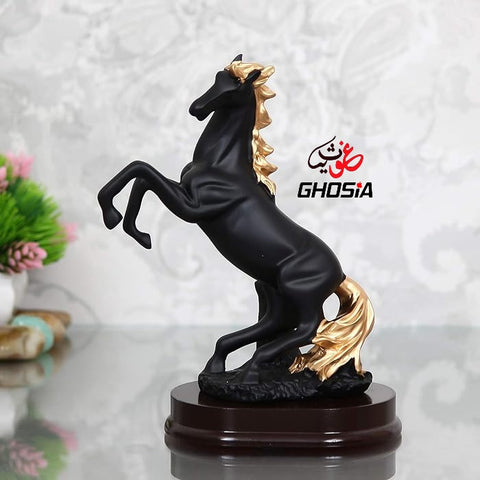 Luxury Style Running Horse Handcrafted Statue | Home Décor | living Room | Ceramic Finish Decorative Showpiece