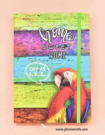 Motivational Cover Colorful Wallpaper Diary Size A5 Travel Notepad Journal