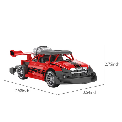 Drift Spray Type RC Car 1:18 Scale High-Speed Rechargeable & Remote Control Racing Car