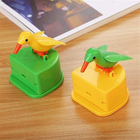 BIRD toothpick holder Toothpick Dispenser Bird toothpick box Automatic telescopic toothpick dispenser push-type toothpick bird dispenser