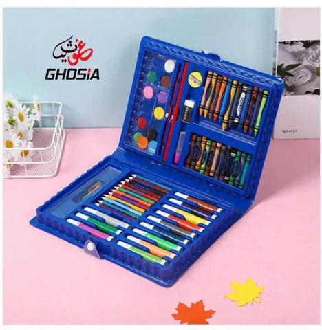 Drawing Art Kit 68 Pcs Arts & Craft Set Oil Pastels, Crayons, Colored Pencils, Paint Brush, Watercolor Cakes, Portable Art Supplies