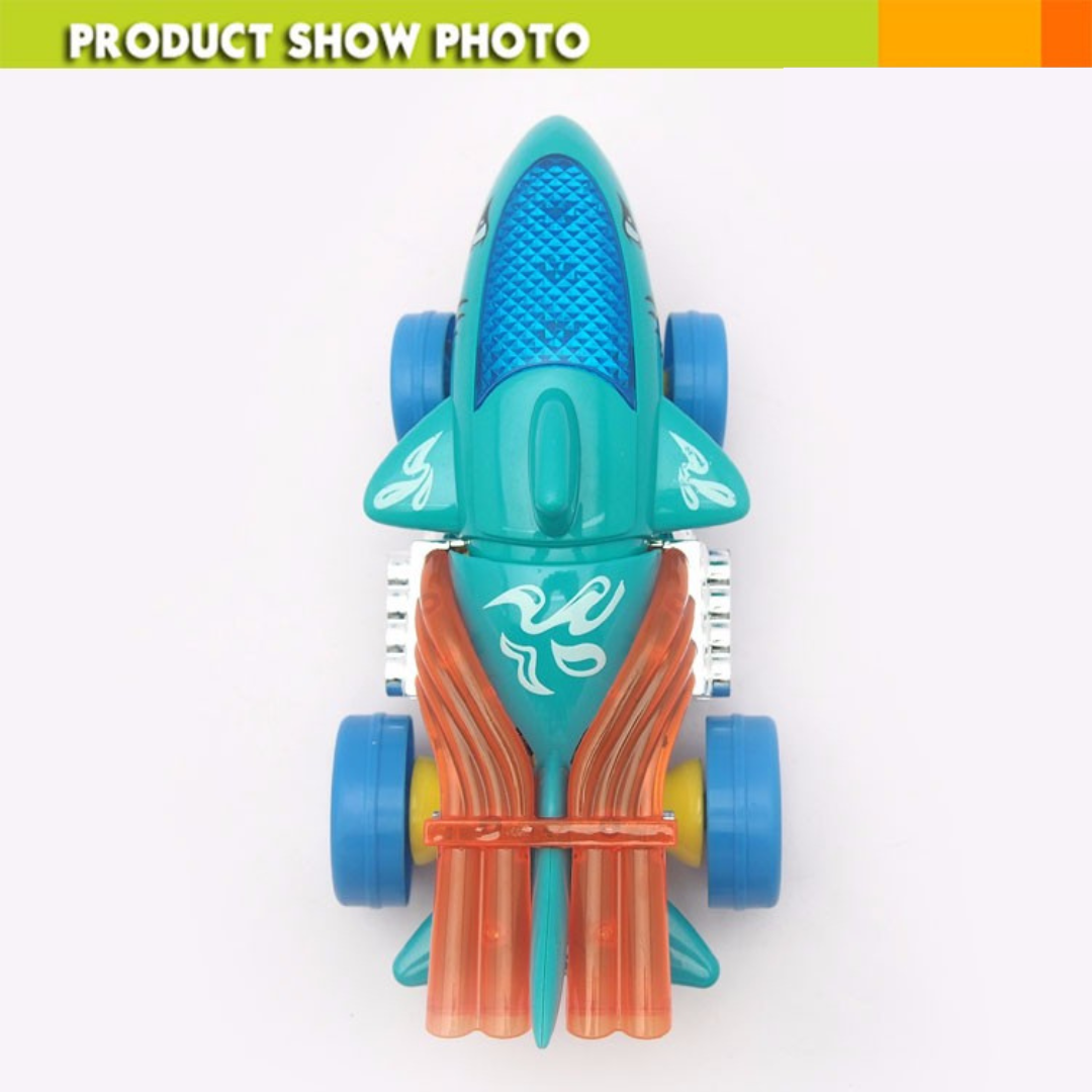 Shark Raid Car For Kids With Bump & Go feature, Lighting And Sounds