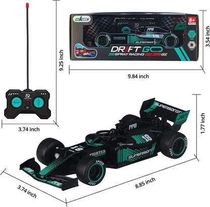 Drift spray Formula Model 1:18 Scale High-Speed Rechargeable & Remote Control Racing Car - Ghosia Mall's