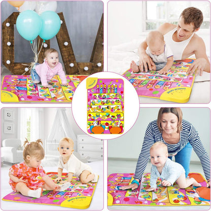 Learning English Mat Educational Toy Learning Musical Mat Battery Operated Musical English Carpet