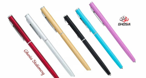 Classic Design Slim & Sleek Body Bahadur Classic Fountain Pen Colorful Body Fine Nib Fountain Pen