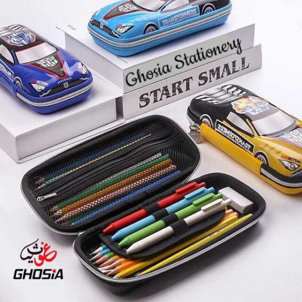 Stationary Organizer Pouch Large Capacity Bag Waterproof Hard 3D Cartoon Case - Ghosia Mall's