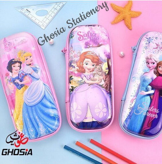 Stationary Organizer Pouch Large Capacity Bag Waterproof Hard 3D Cartoon Case - Ghosia Mall's