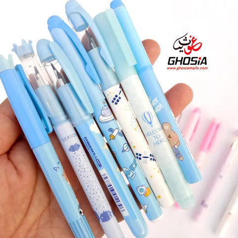 Soft Theme Ink Pen For Girls And For Boys Fountain Pen Set With Erasable Ink Cartridges Gift For Kids For Boys &Girls