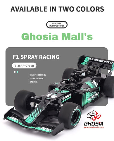 Drift spray Formula Model 1:18 Scale High-Speed Rechargeable & Remote Control Racing Car