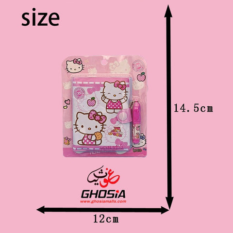 Hello Kitty Edition Small Autograph Diary With Mini Princess Ballpoint Little Themed Stationery Gift