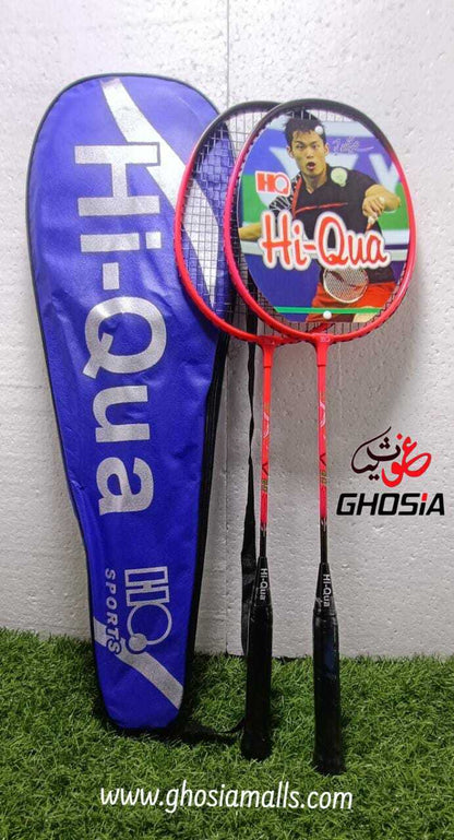 HI-Qua Badminton Racket Pair with bag Ghosia Sports