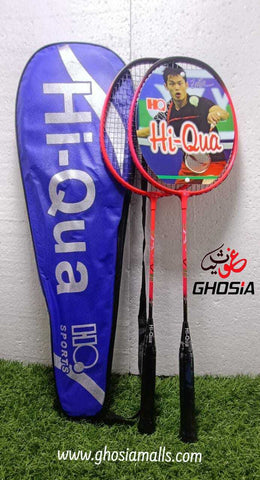 HI-Qua Badminton Racket Pair with bag Ghosia Sports